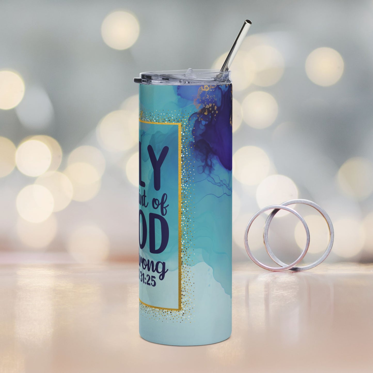 Proverbs 31:25 | Holy With A Hint Of Hood Tumbler