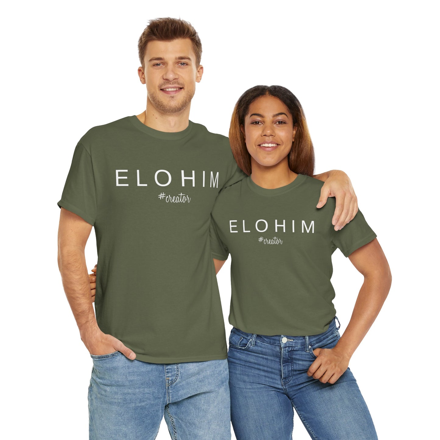 Elohim Unisex Heavy Cotton Tee