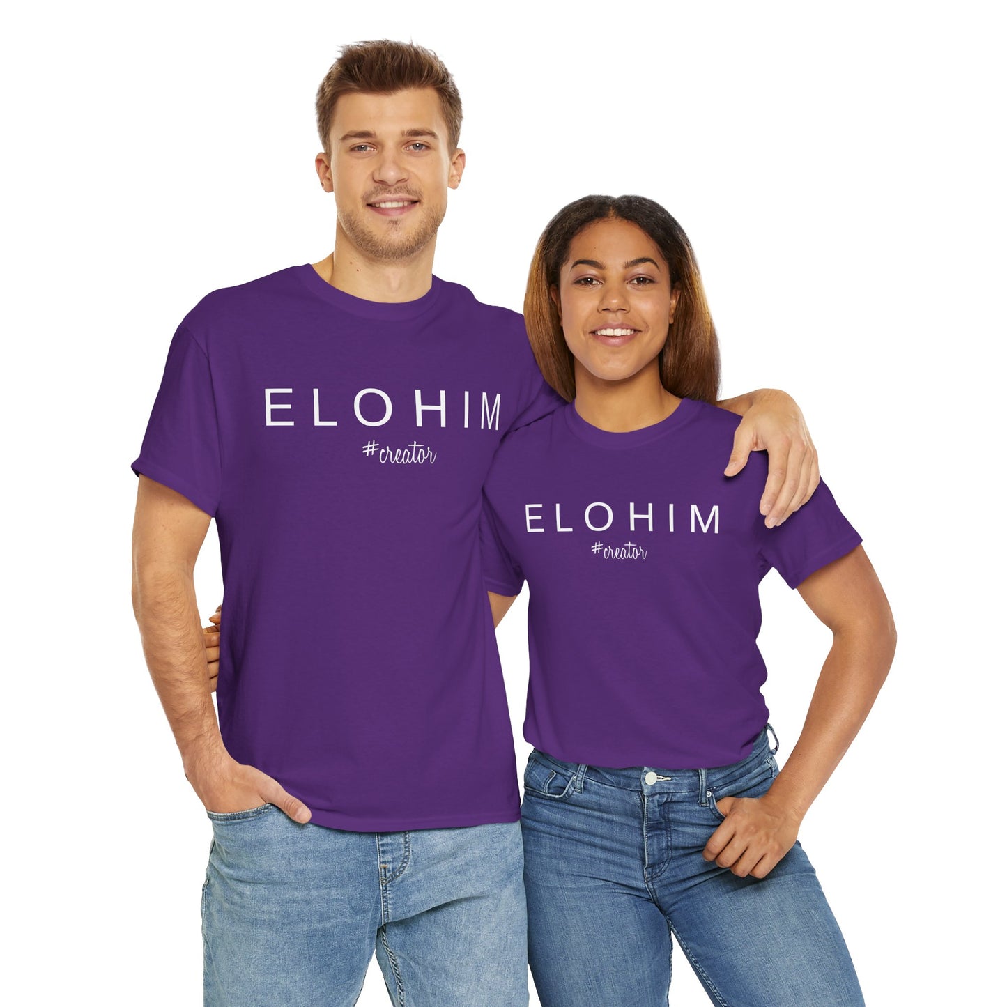 Elohim Unisex Heavy Cotton Tee