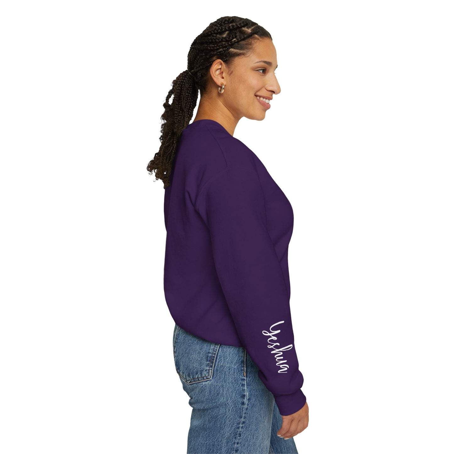 Jesus Girl Embroidered Heavy Blend™ Crewneck Sweatshirt