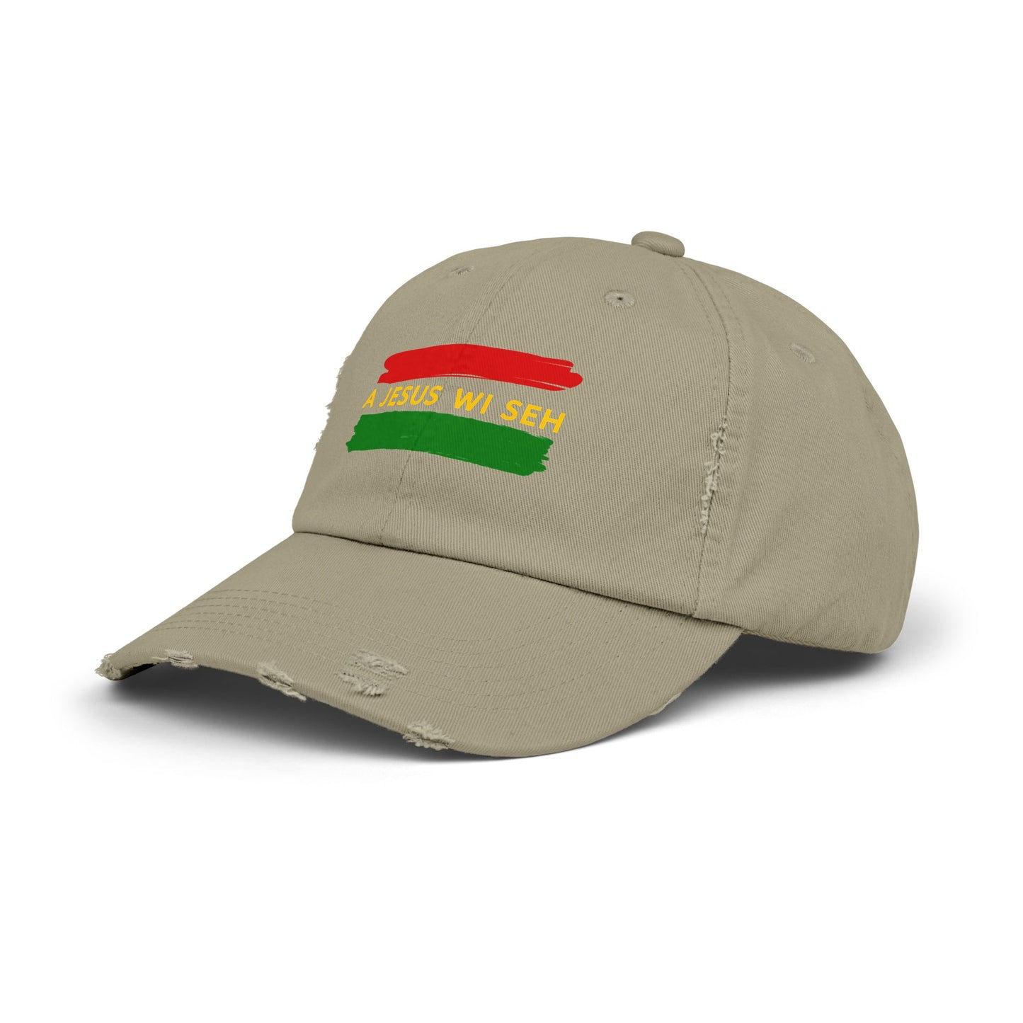 A JESUS WI SEH Vintage Cotton Twill Christian Cap