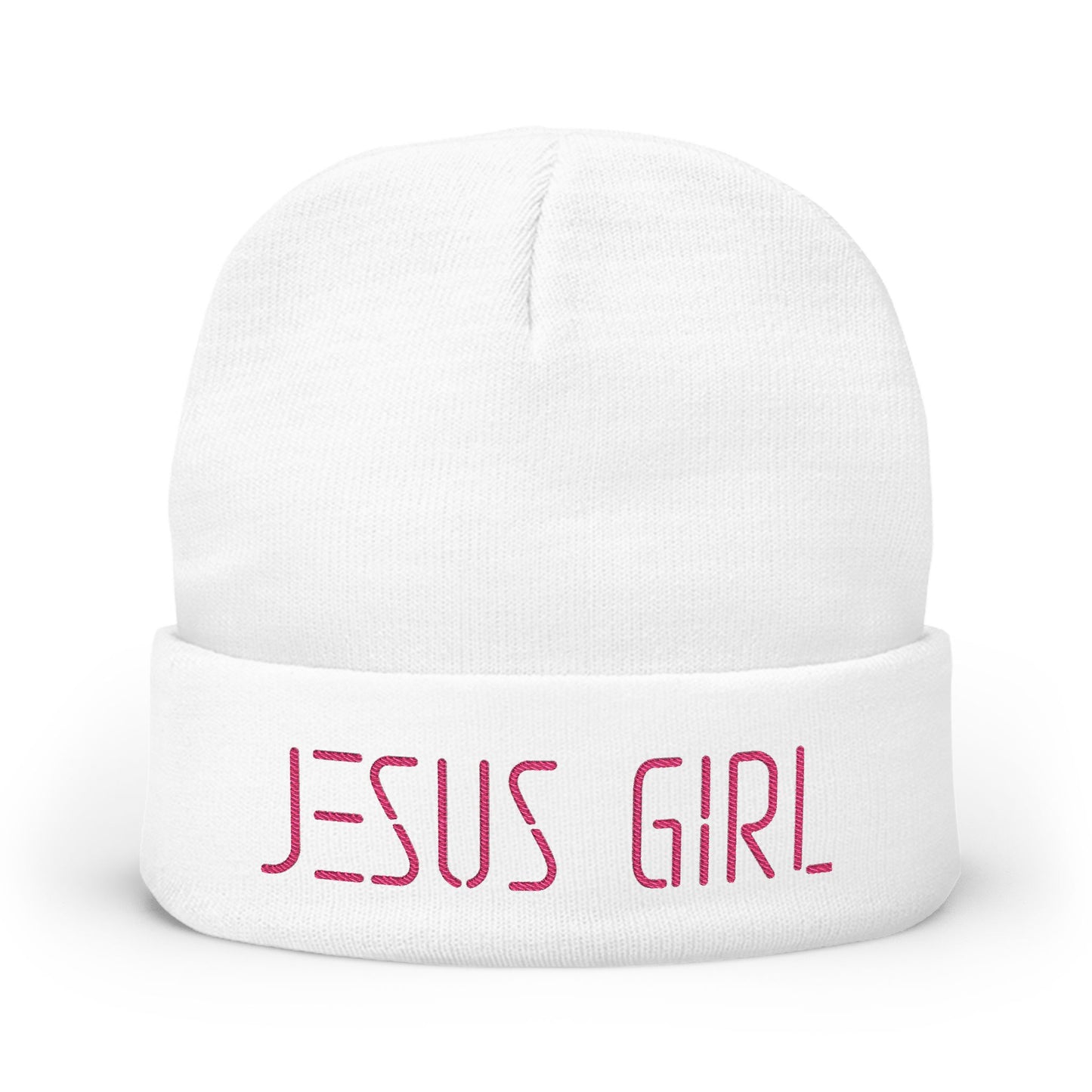 Jesus Girl Embroidered Beanie