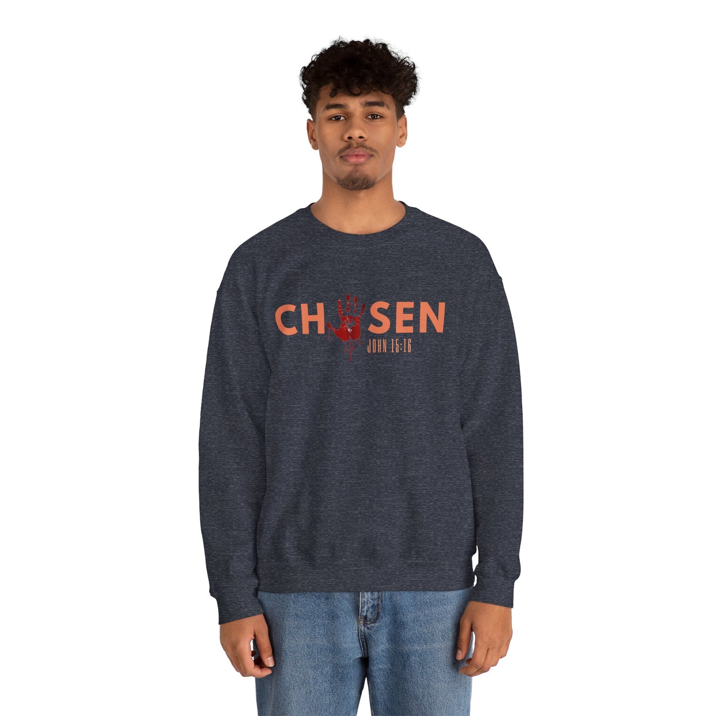 Chosen Unisex Crewneck Sweatshirt