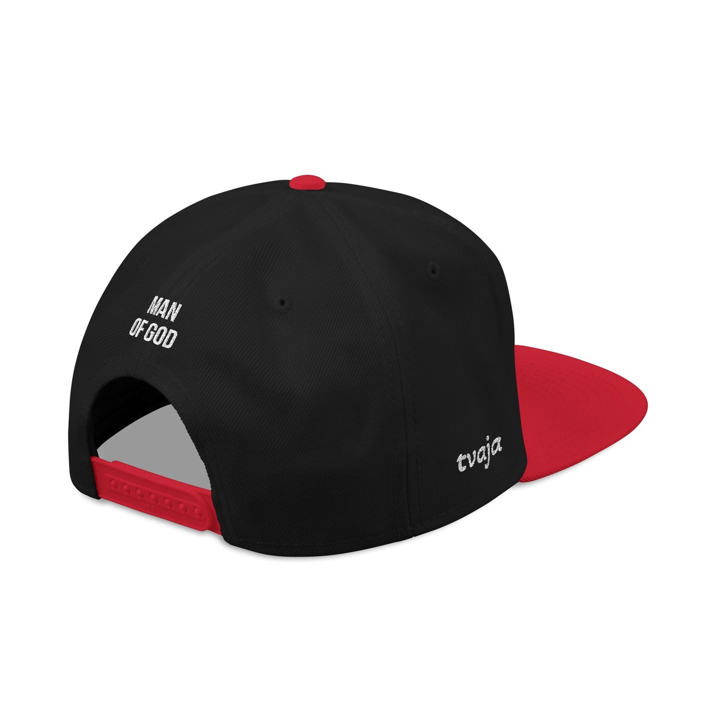 Man of God Embroidered Snapback Cap