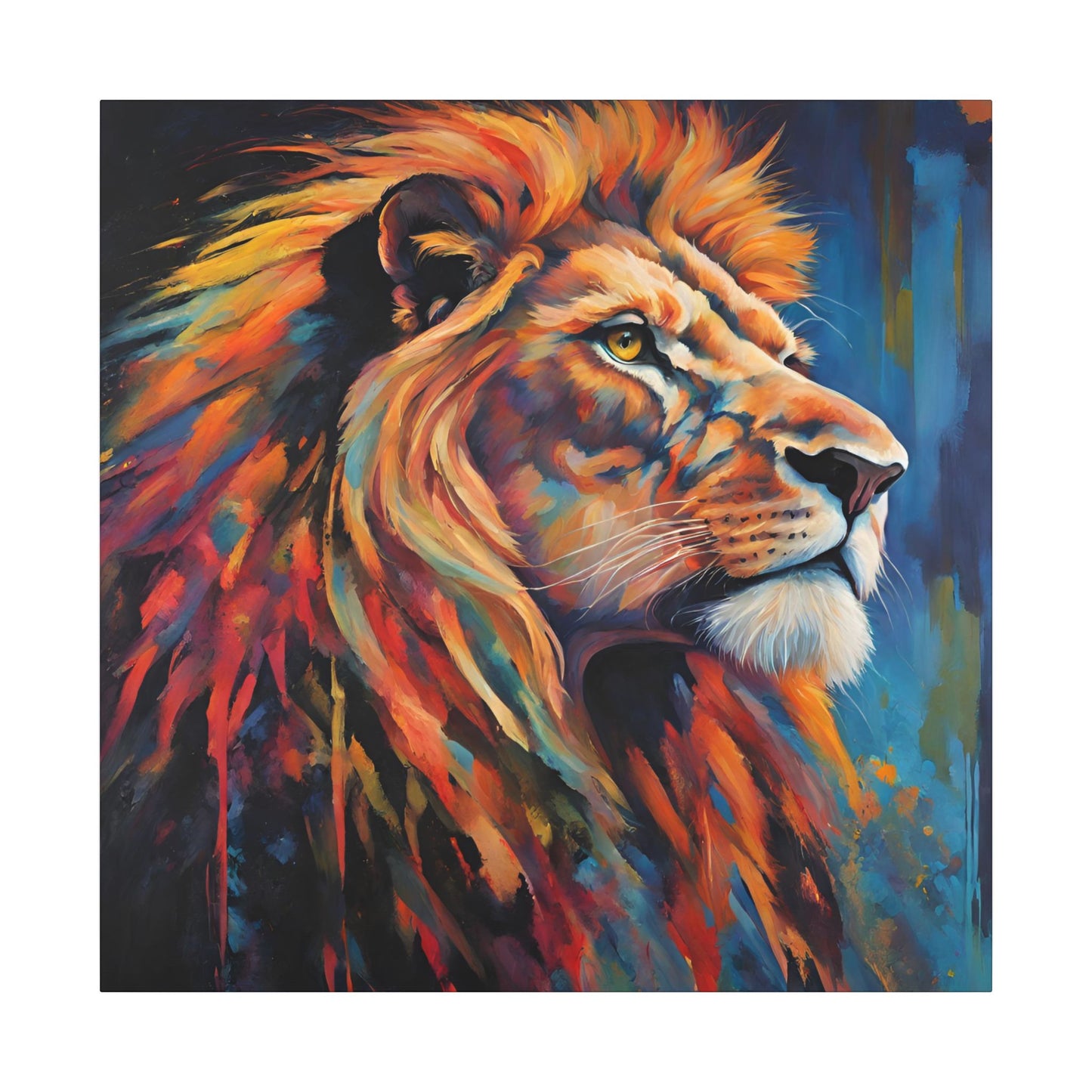 Behold The Lion Of Judah Canvas Art