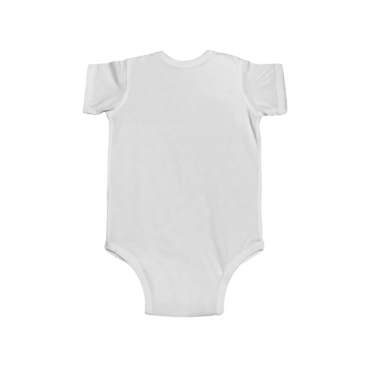 Personalized Baby Bodysuit — Cute Lion Design with Name (Judah)