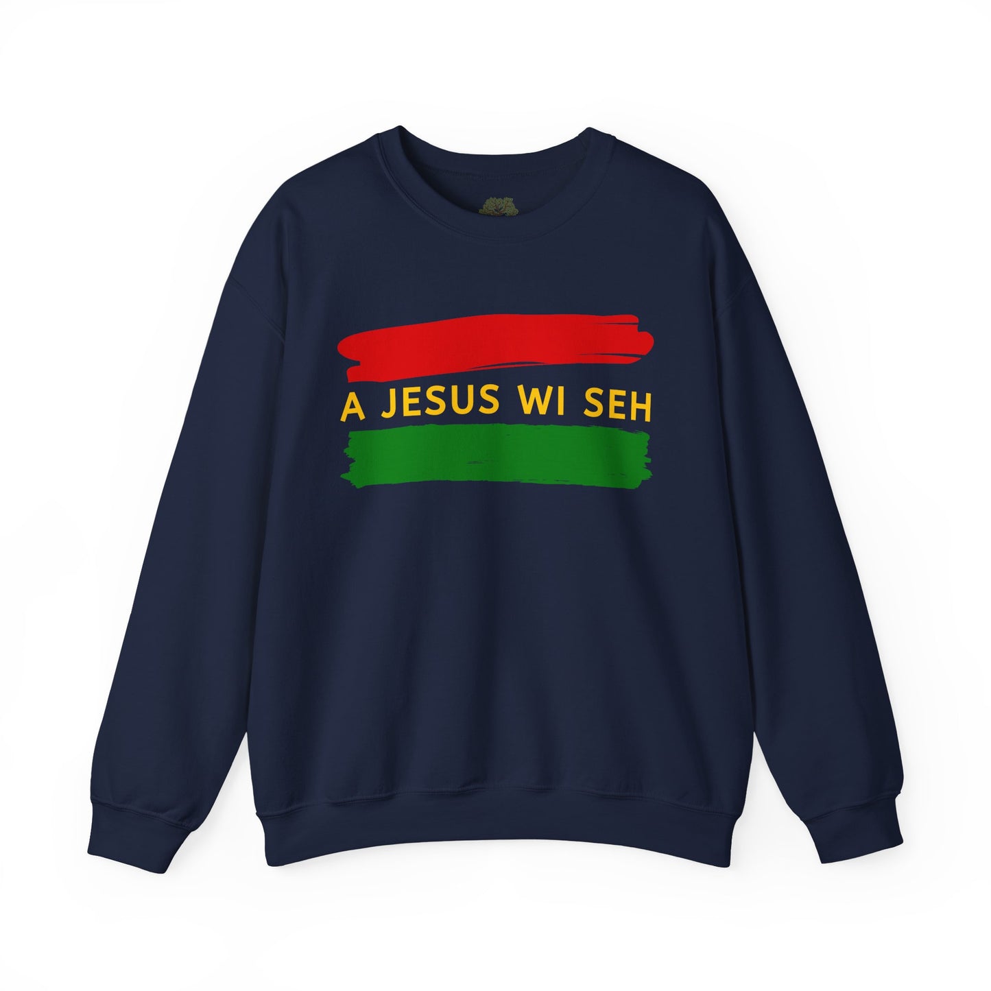 A JESUS WI SEH Crewneck Sweatshirt