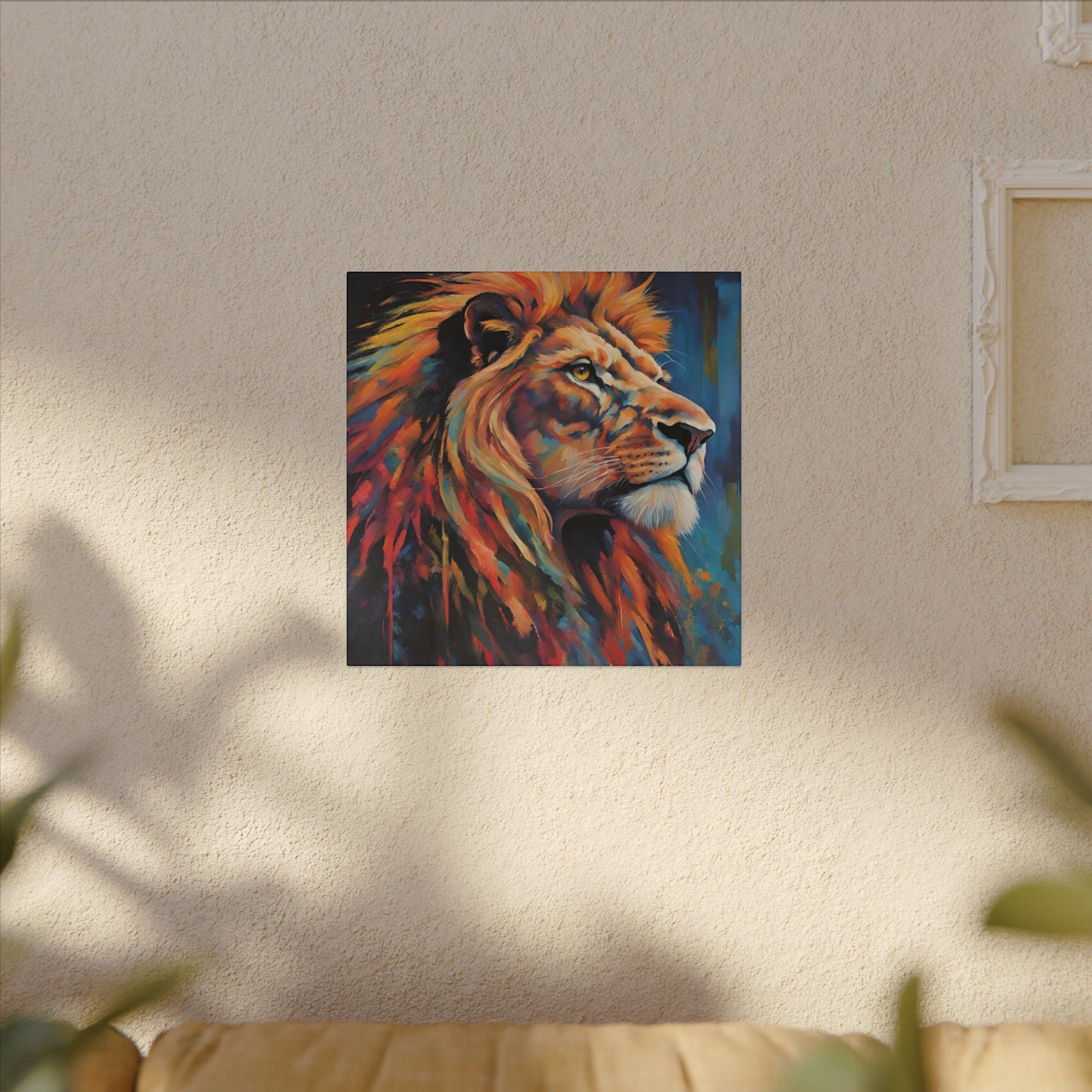 Behold The Lion Of Judah Canvas Art