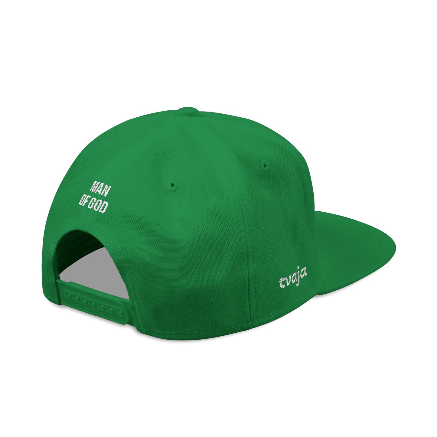 Man of God Embroidered Snapback Cap