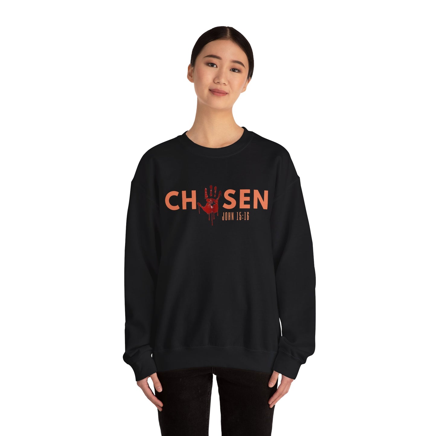 Chosen Unisex Crewneck Sweatshirt