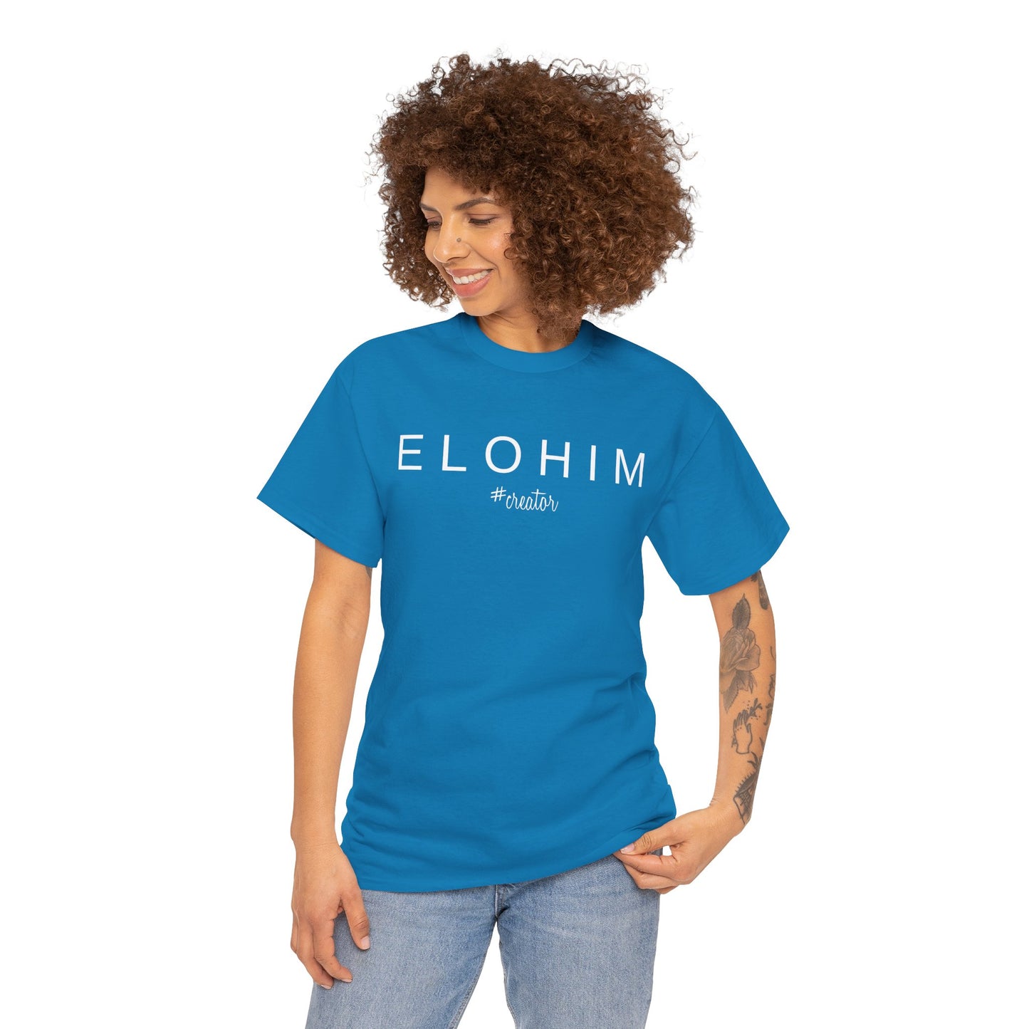 Elohim Unisex Heavy Cotton Tee