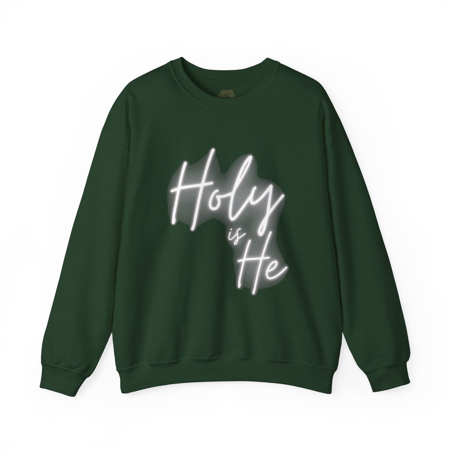 Holy Is He Unisex Crewneck Christian Sweatshirt