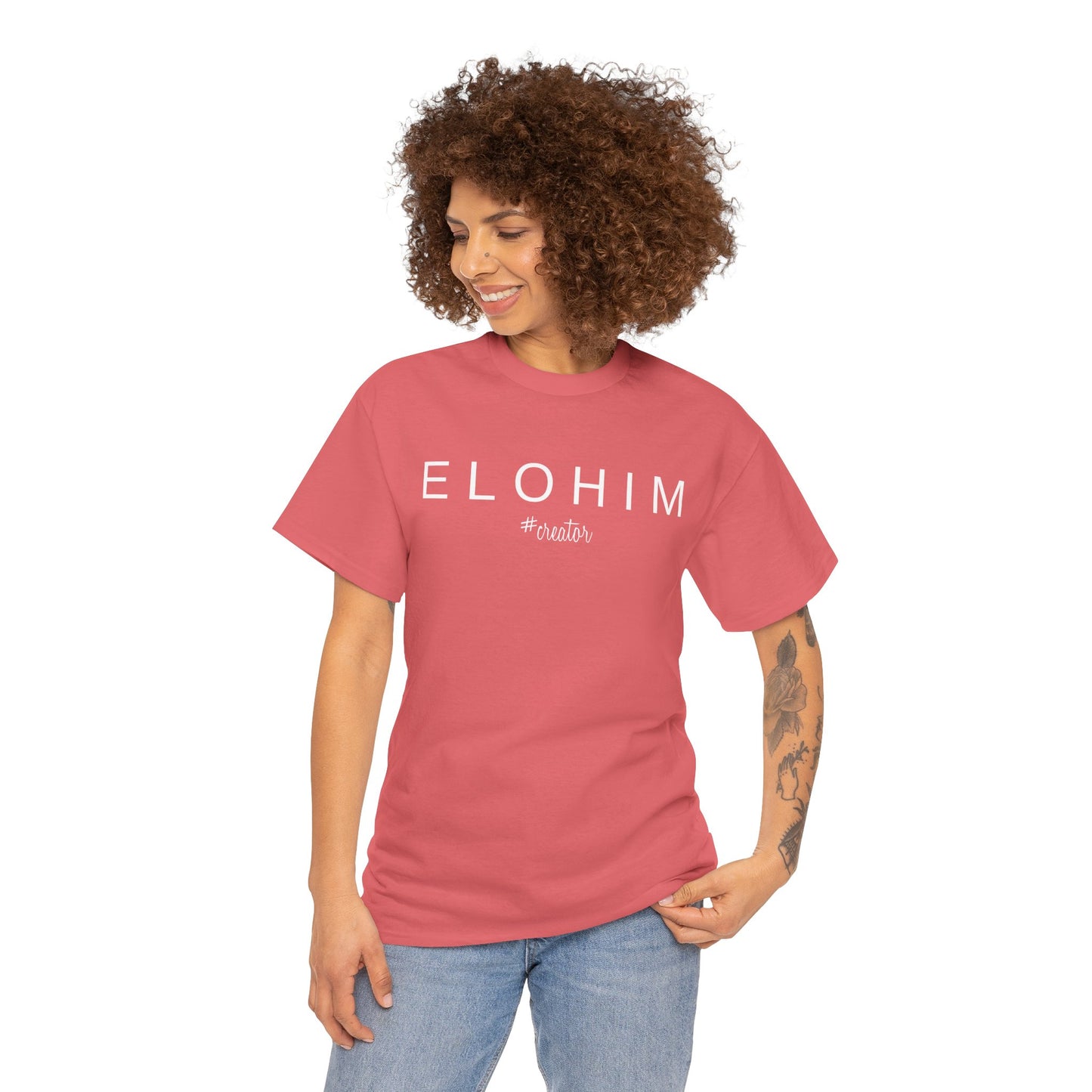 Elohim Unisex Heavy Cotton Tee