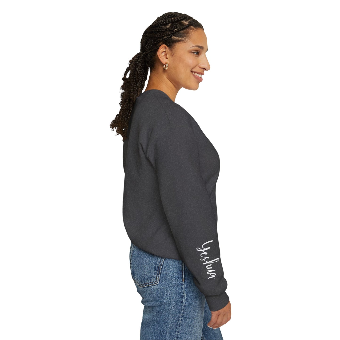Jesus Girl Embroidered Heavy Blend™ Crewneck Sweatshirt