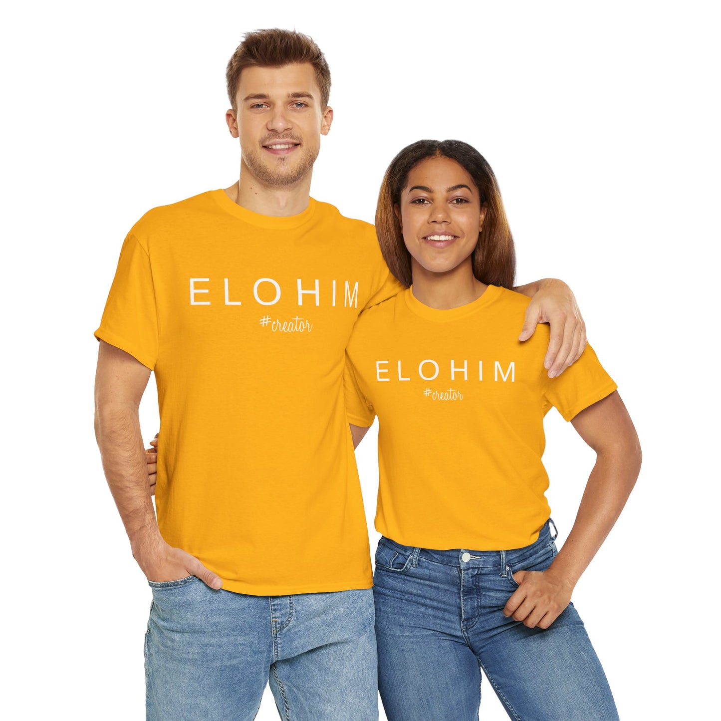 Elohim Unisex Heavy Cotton Tee