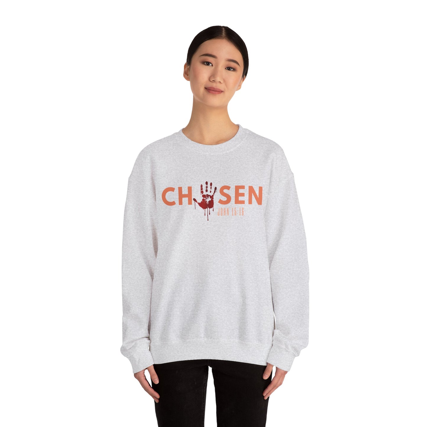 Chosen Unisex Crewneck Sweatshirt