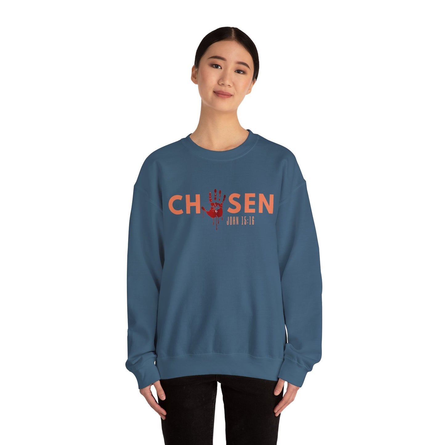 Chosen Unisex Crewneck Sweatshirt