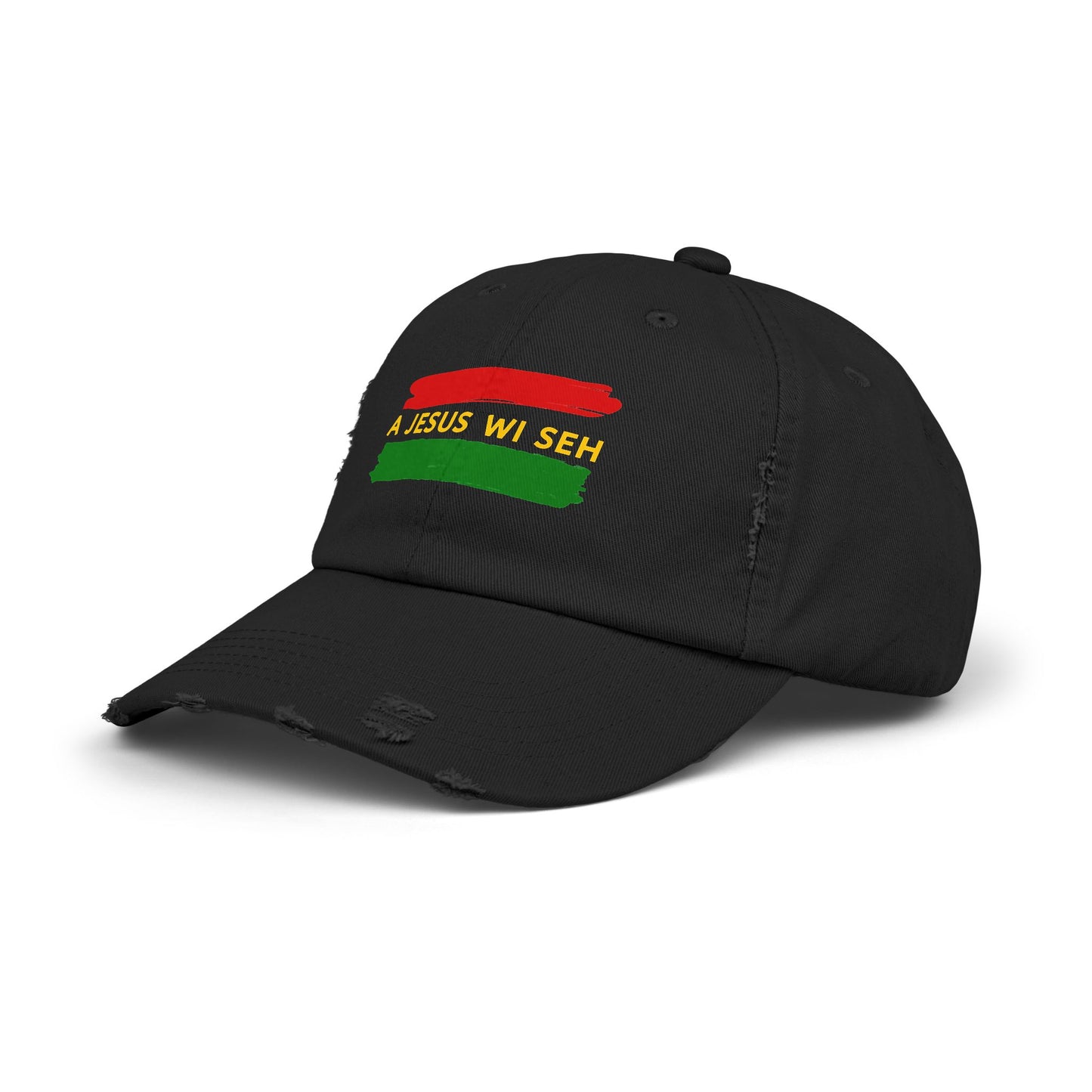 A JESUS WI SEH Vintage Cotton Twill Christian Cap