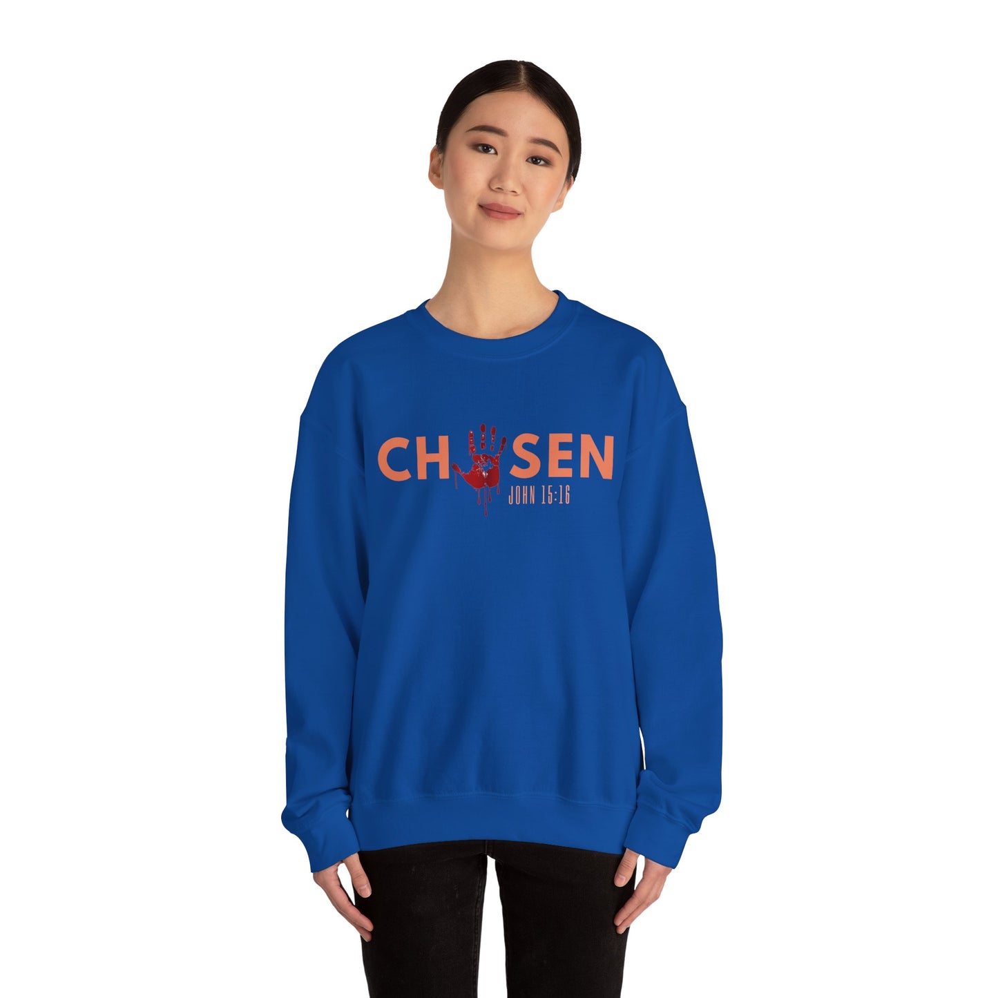 Chosen Unisex Crewneck Sweatshirt