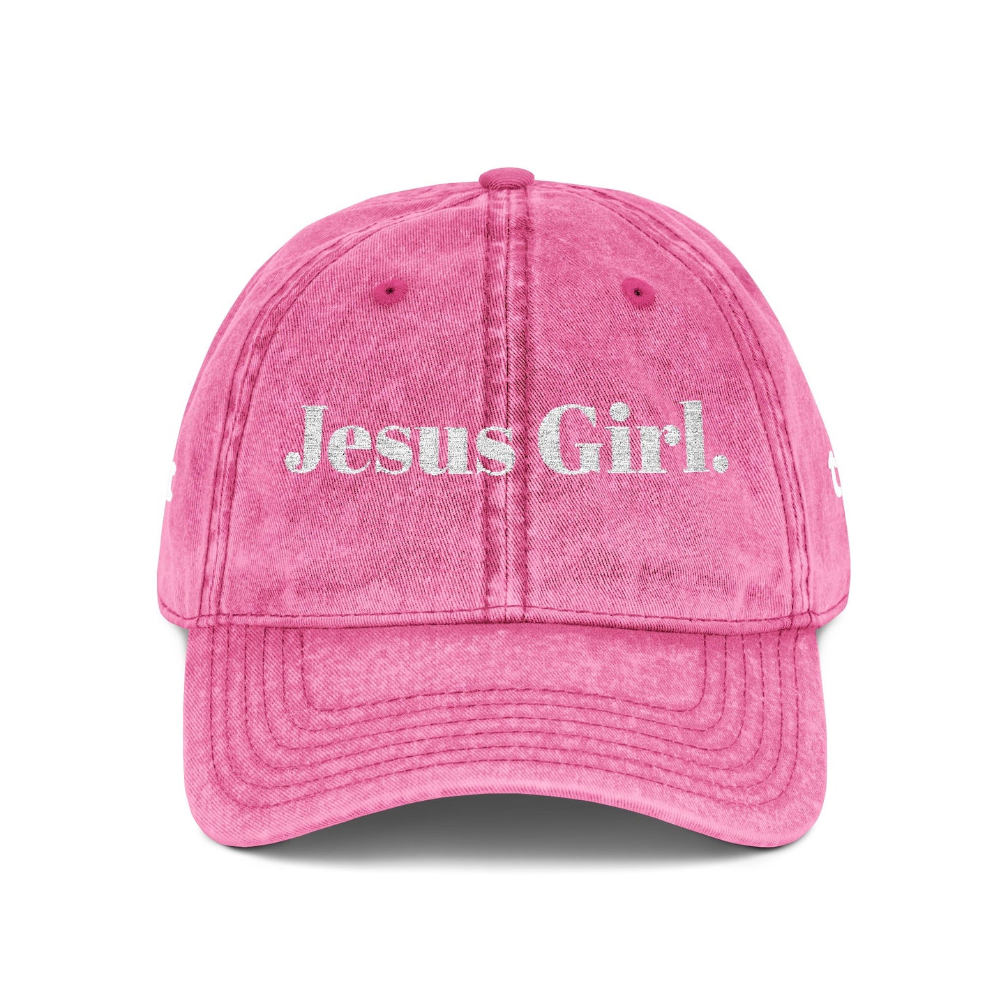 Jesus Girl Vintage Embroidered Dad Hat