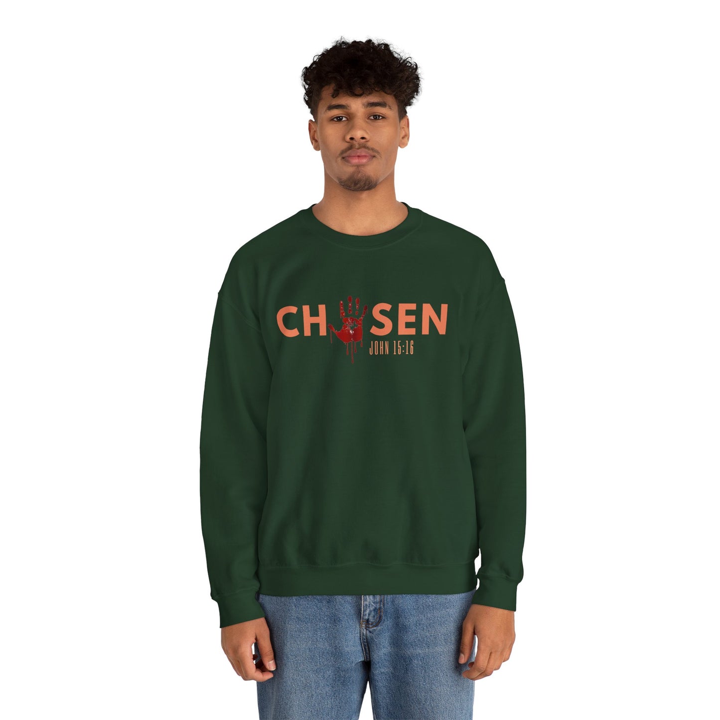 Chosen Unisex Crewneck Sweatshirt