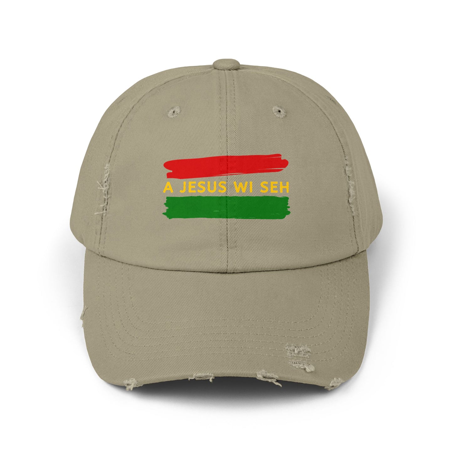 A JESUS WI SEH Vintage Cotton Twill Christian Cap