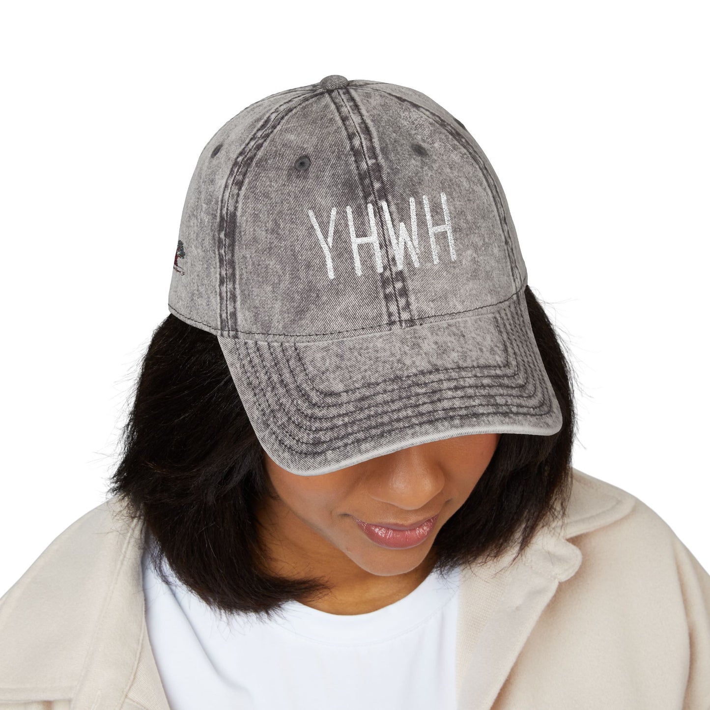 YHWH Vintage Embroidered Dad Hat