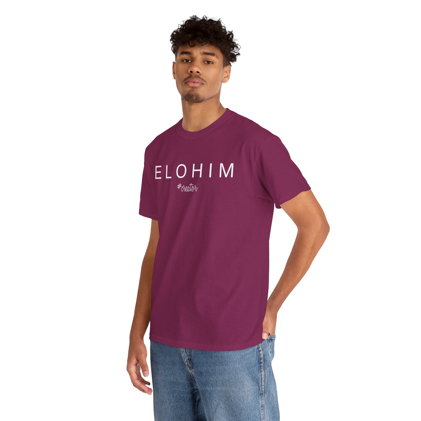 Elohim Unisex Heavy Cotton Tee