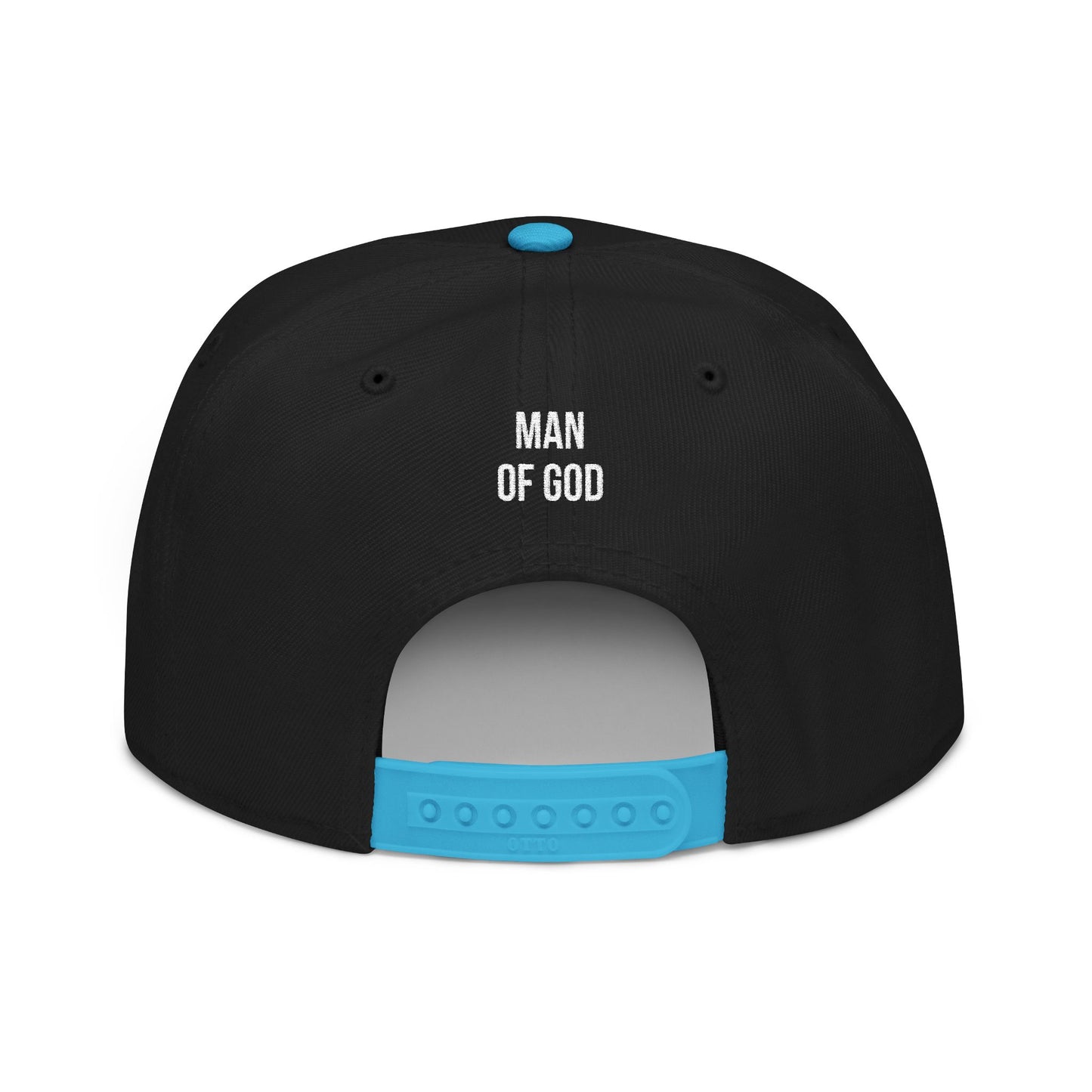 Man of God Embroidered Snapback Cap