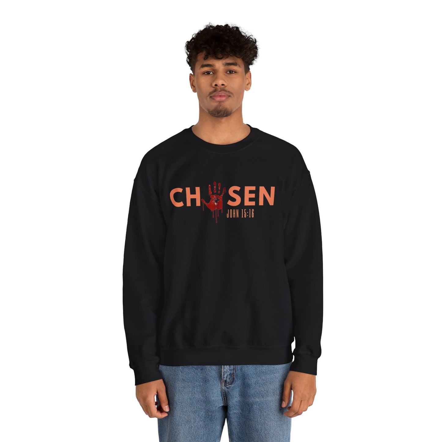 Chosen Unisex Crewneck Sweatshirt