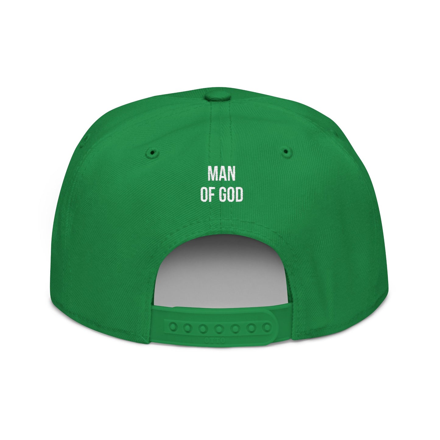 Man of God Embroidered Snapback Cap