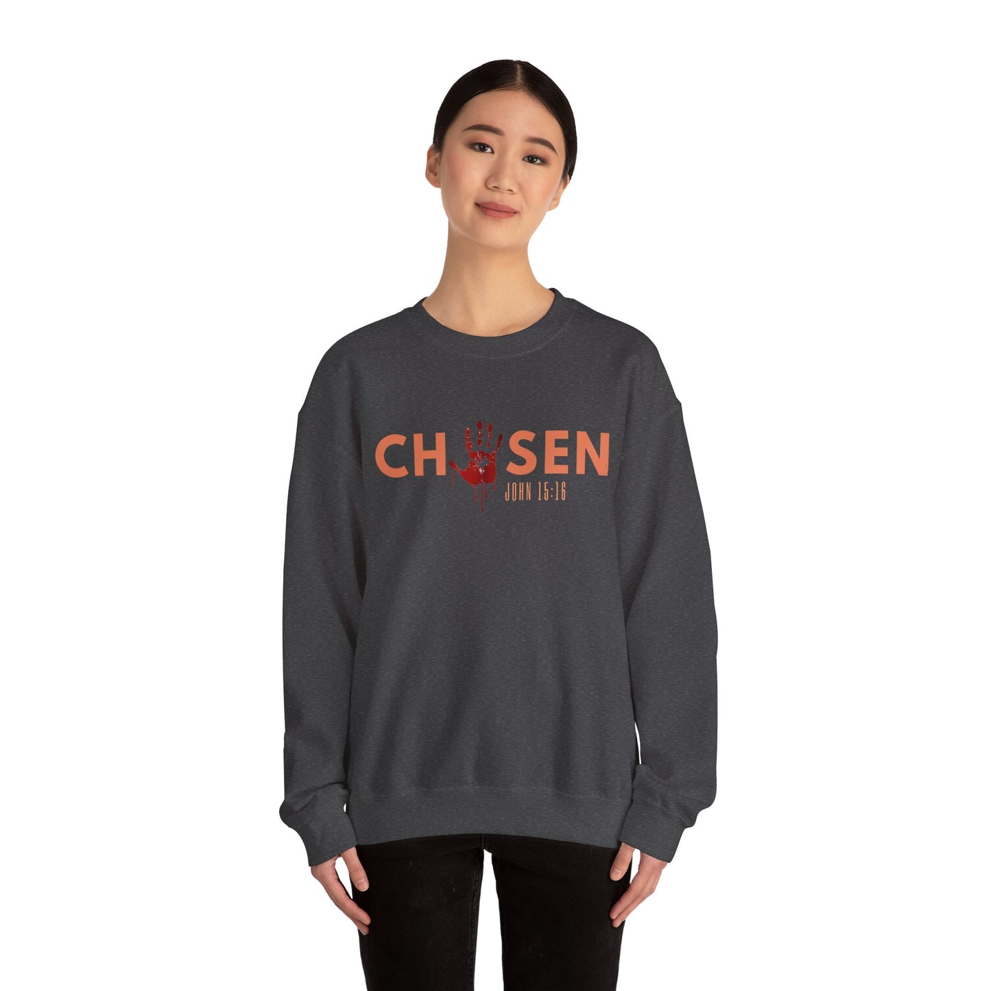 Chosen Unisex Crewneck Sweatshirt