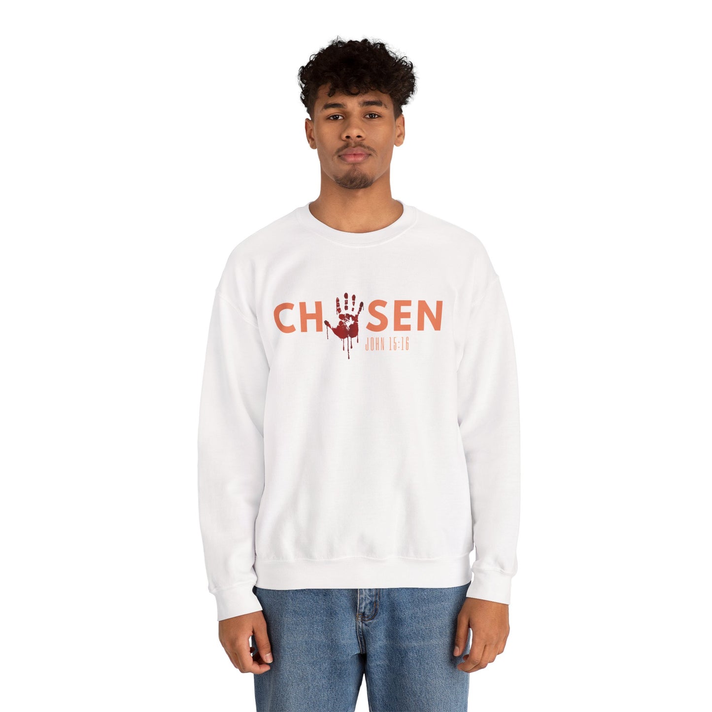 Chosen Unisex Crewneck Sweatshirt