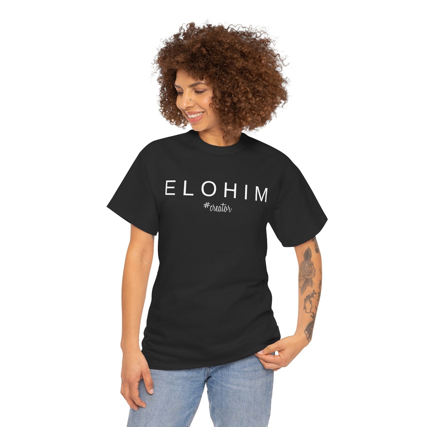 Elohim Unisex Heavy Cotton Tee