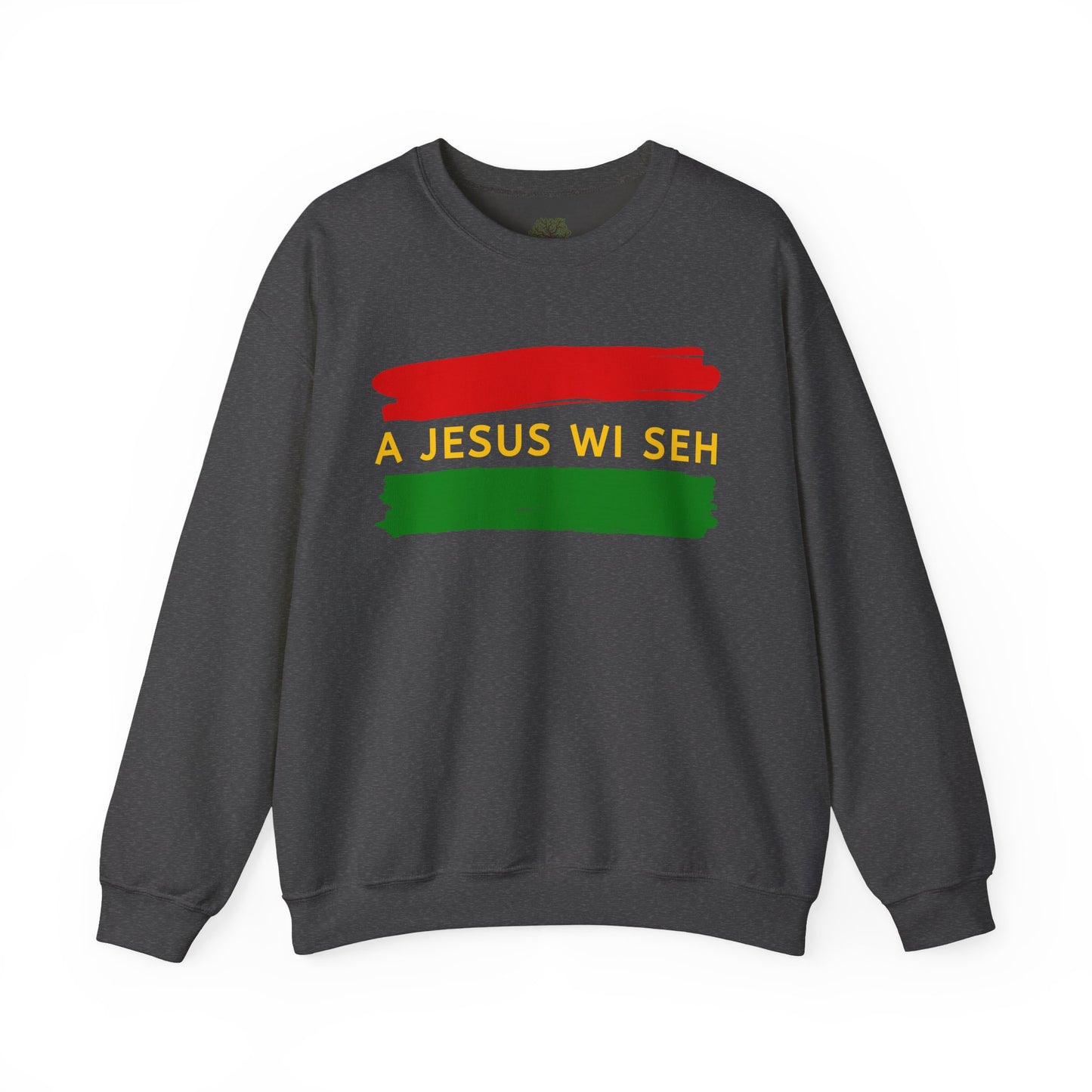 A JESUS WI SEH Crewneck Sweatshirt