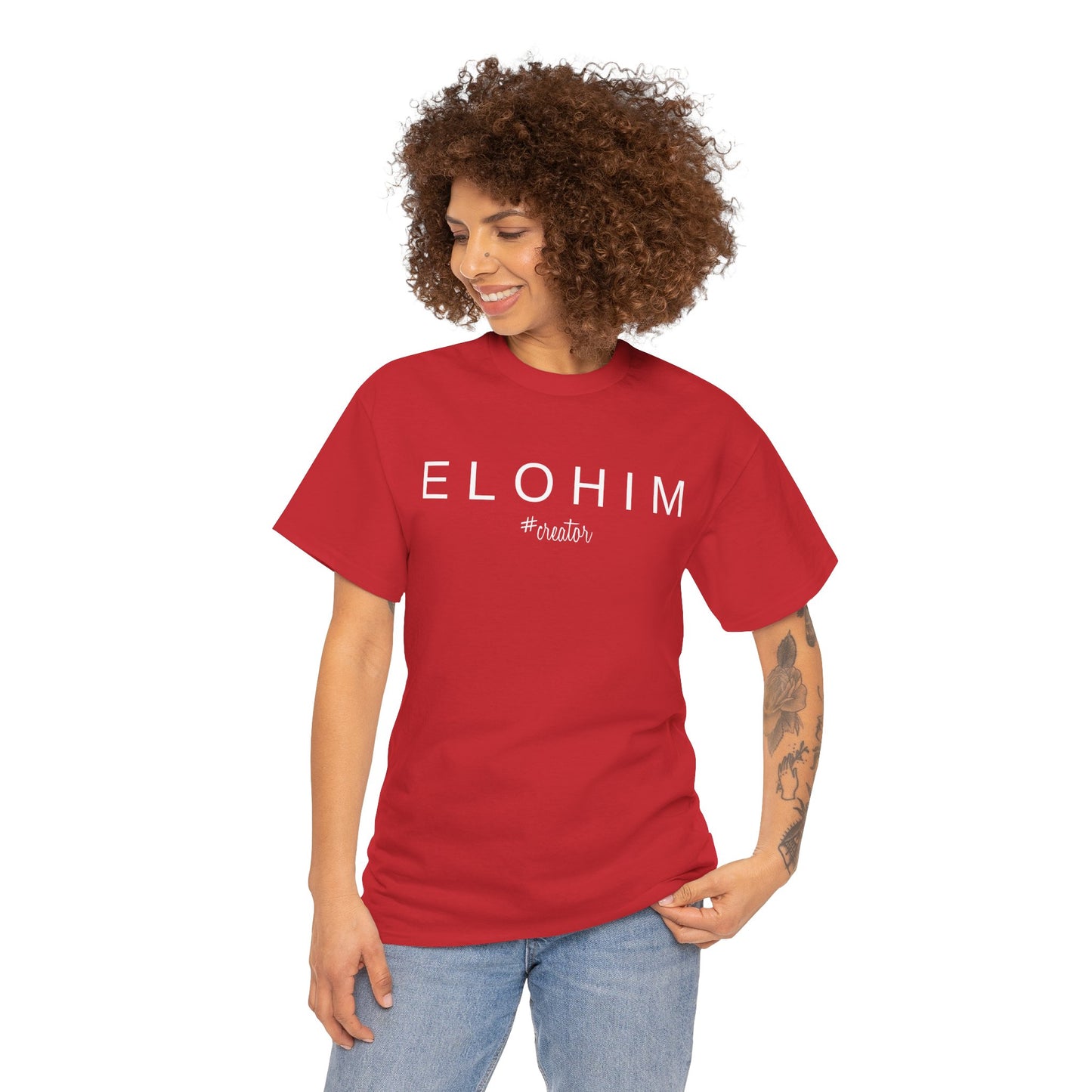 Elohim Unisex Heavy Cotton Tee