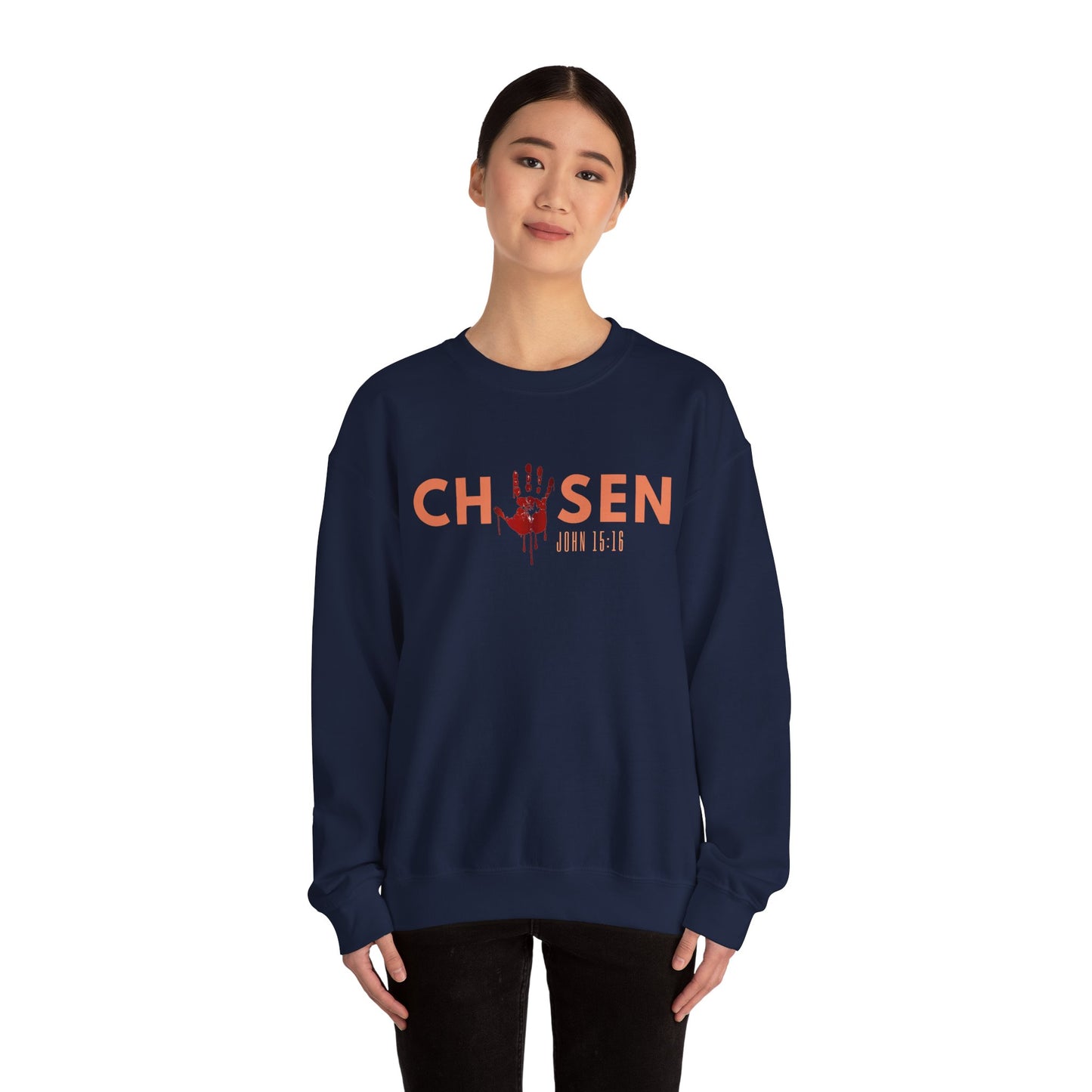Chosen Unisex Crewneck Sweatshirt