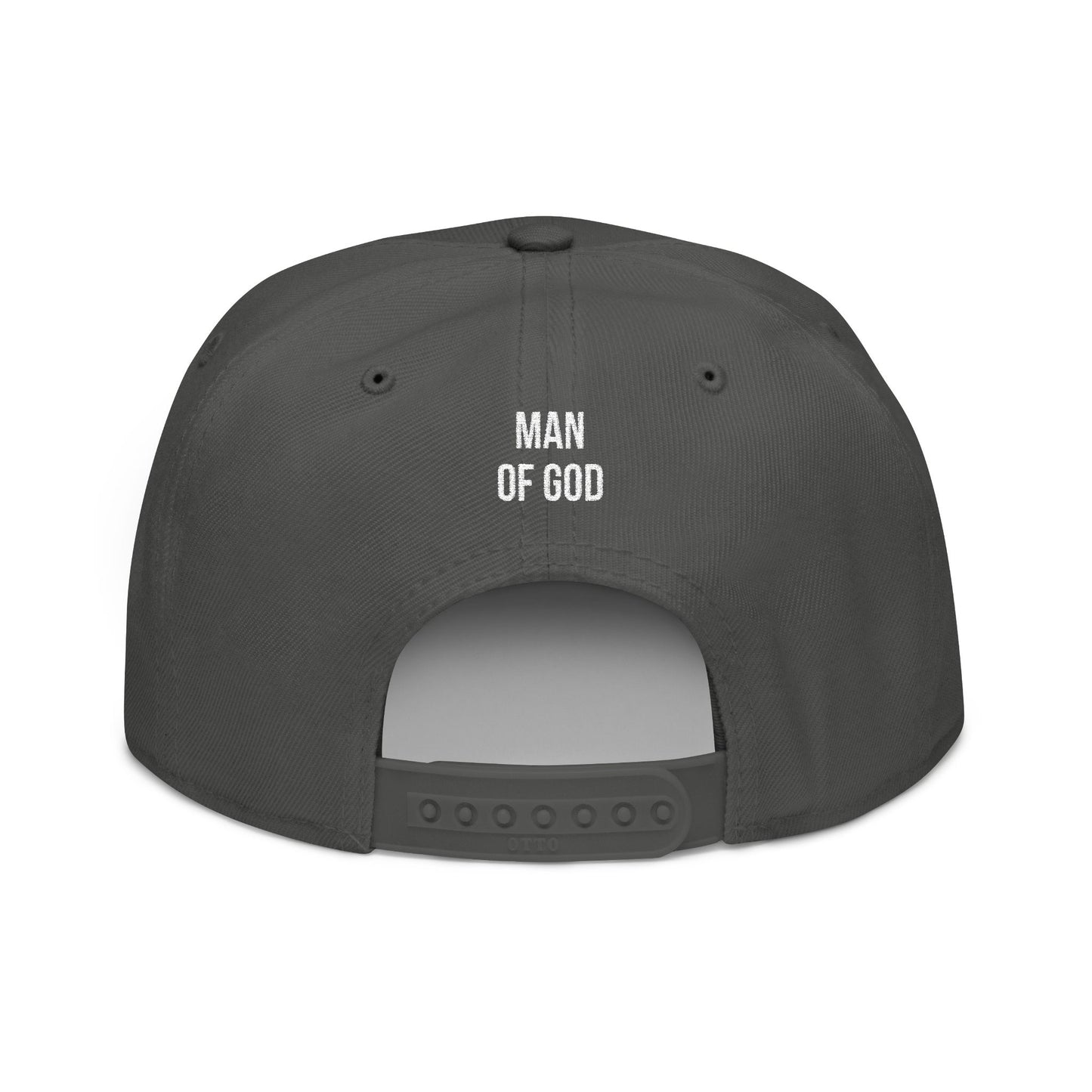 Man of God Embroidered Snapback Cap