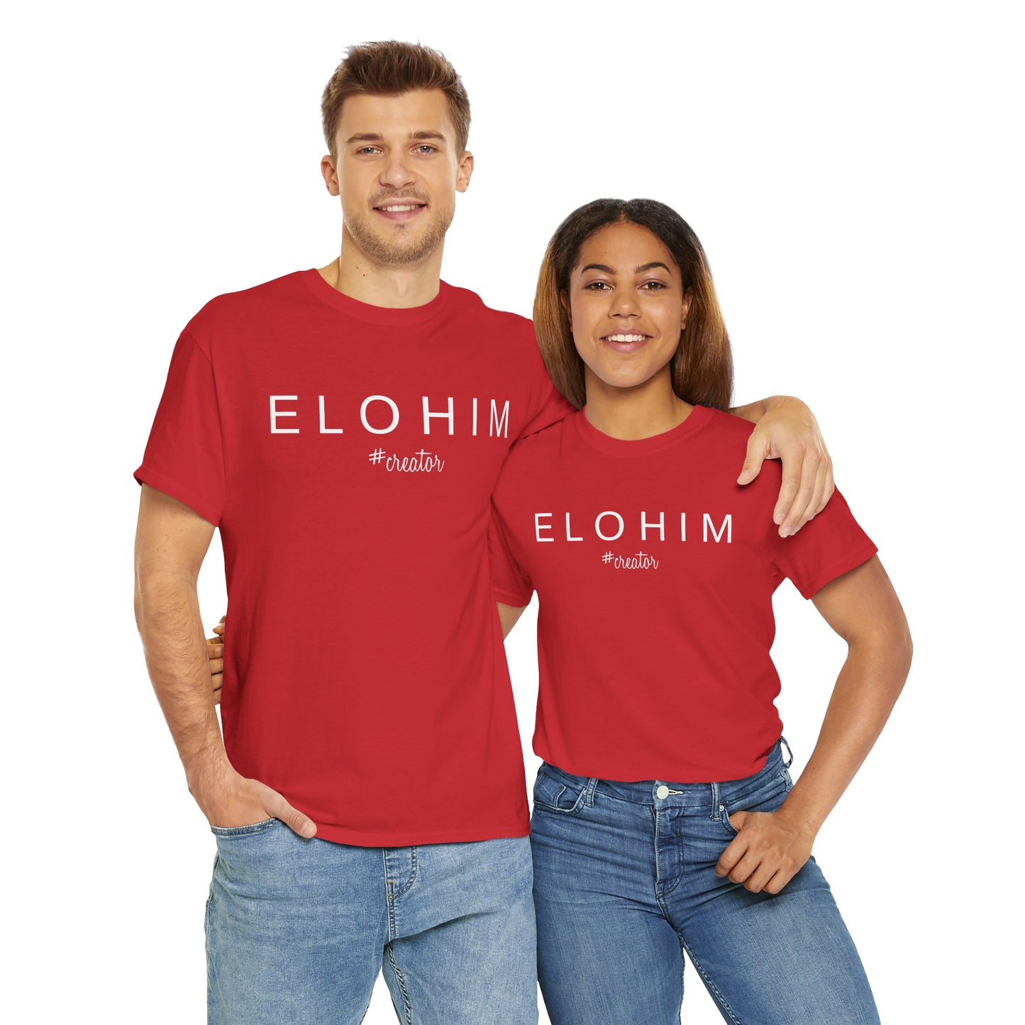 Elohim Unisex Heavy Cotton Tee