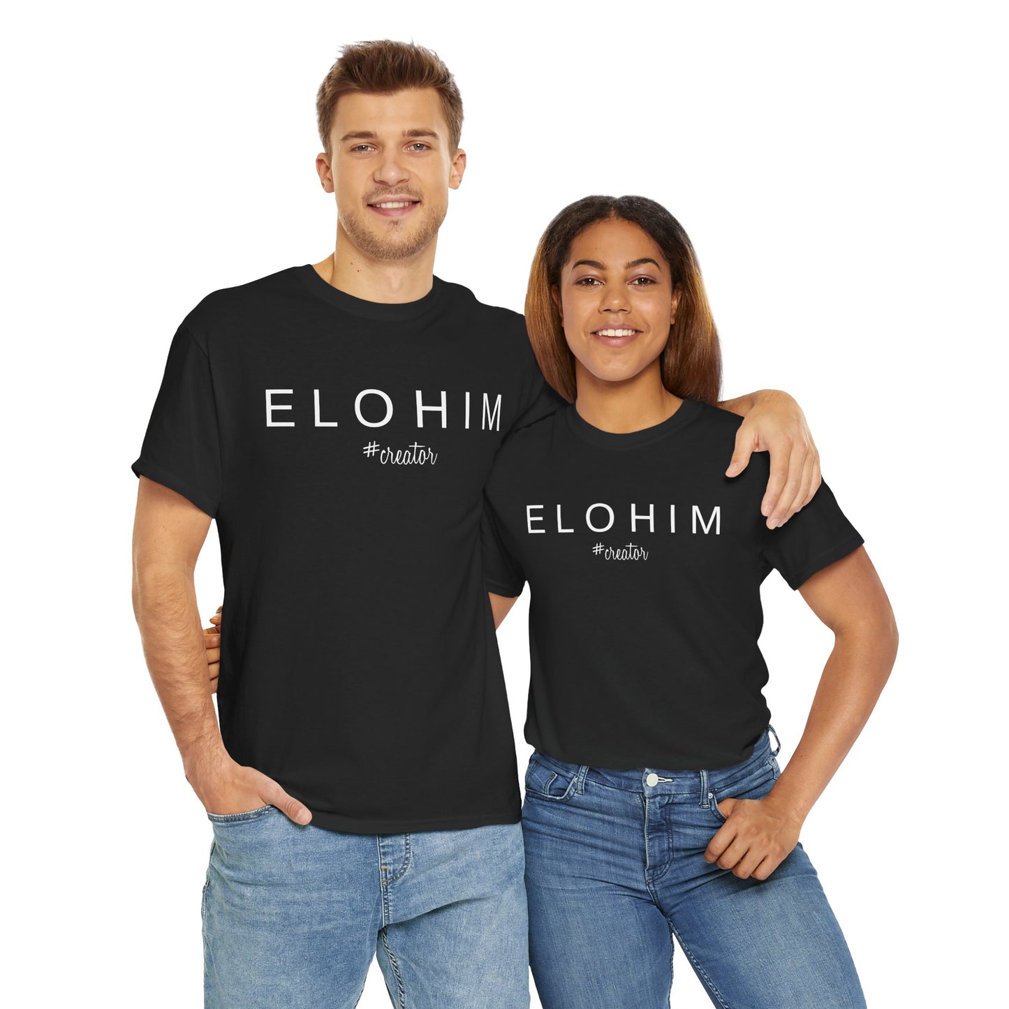 Elohim Unisex Heavy Cotton Tee