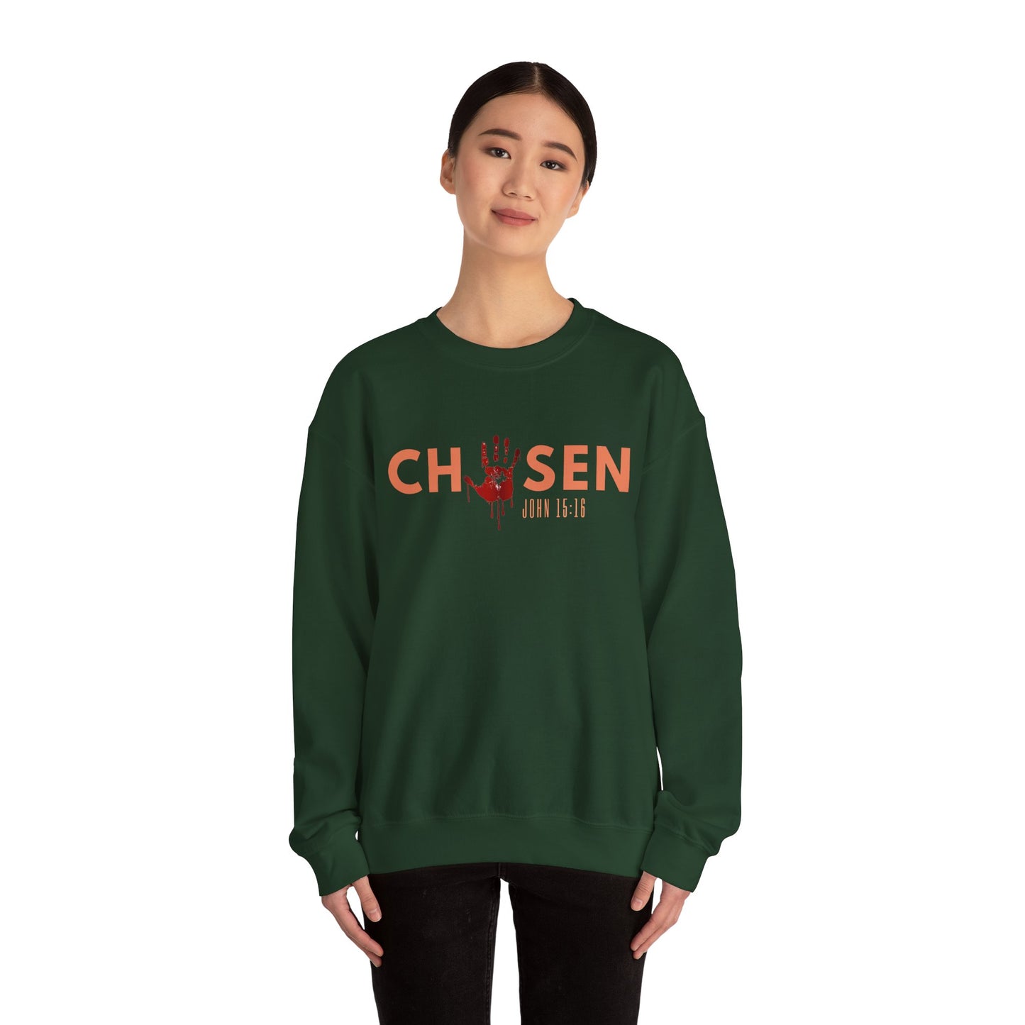 Chosen Unisex Crewneck Sweatshirt