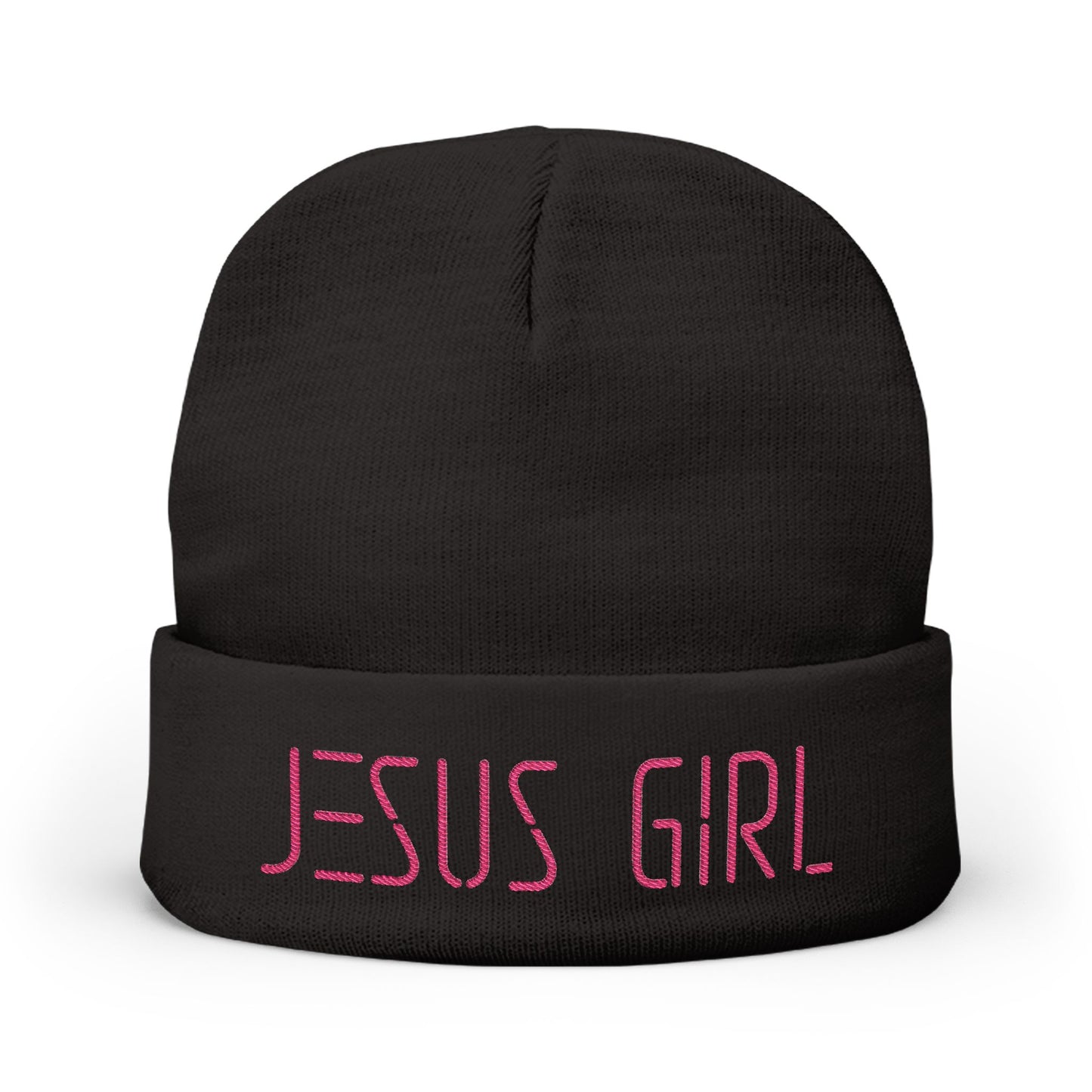 Jesus Girl Embroidered Beanie