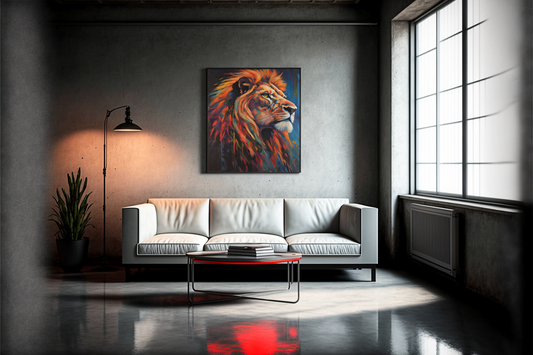 Behold The Lion Of Judah Canvas Art