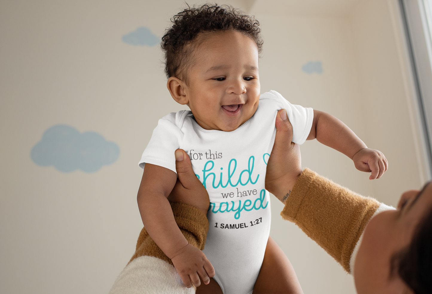 For this child we have prayed Onesie