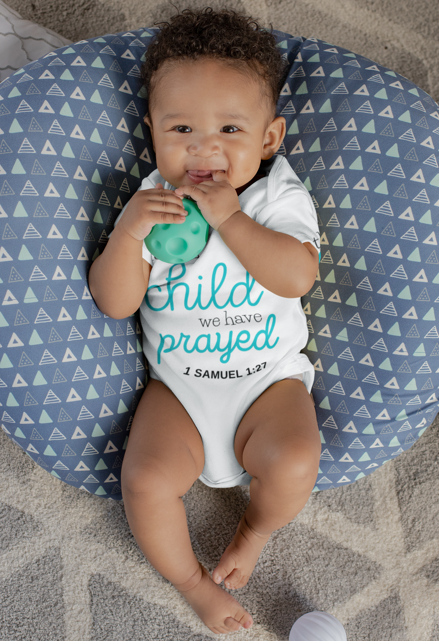 For this child we have prayed Onesie