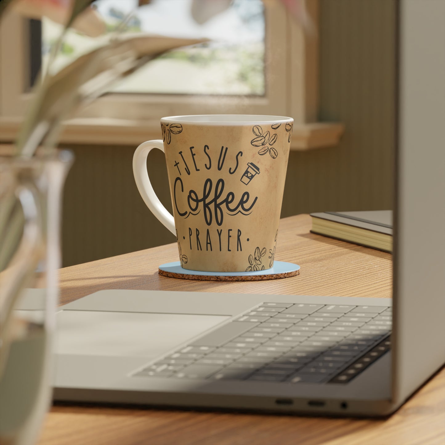 Jesus Coffee Pray | Christian Latte Mug