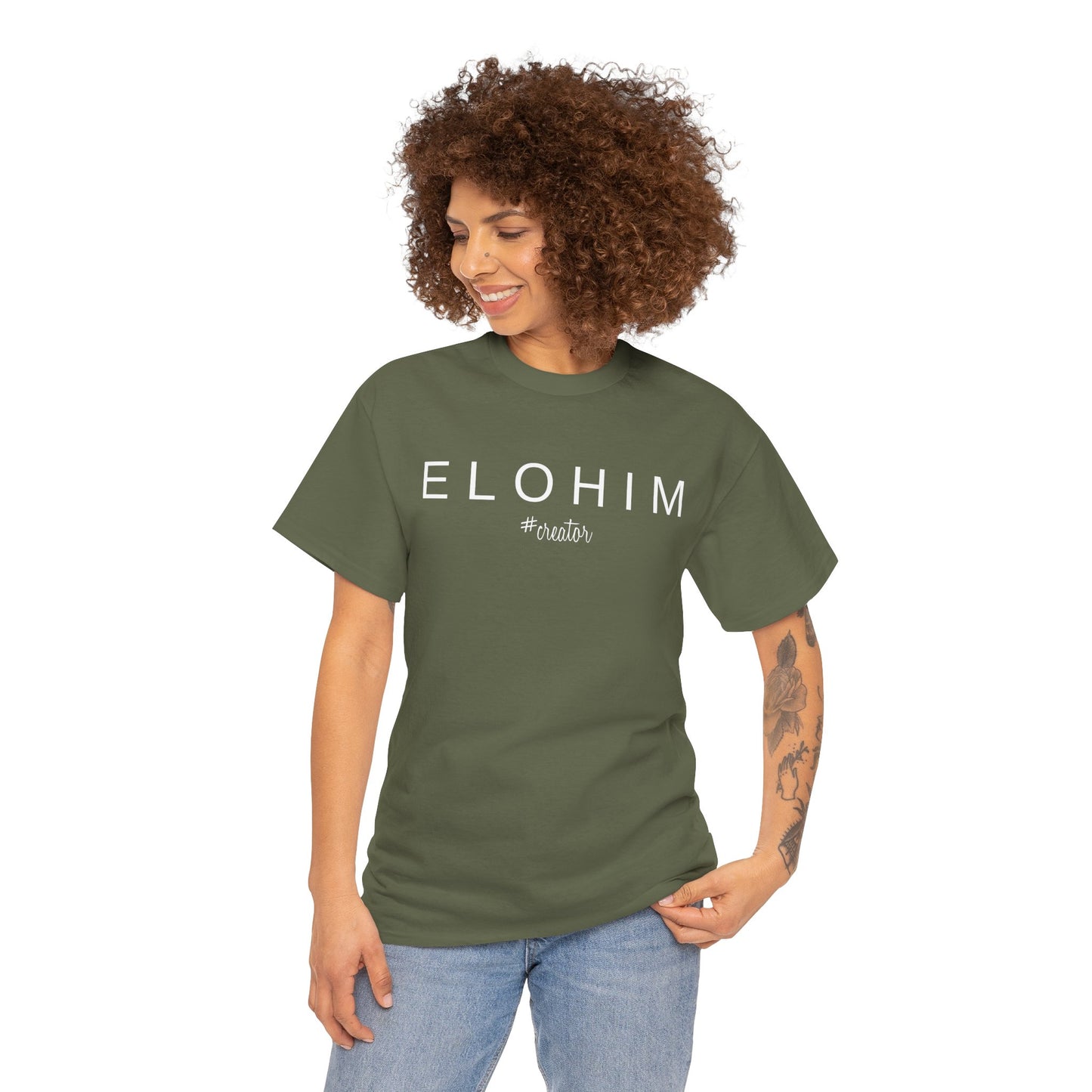 Elohim Unisex Heavy Cotton Tee