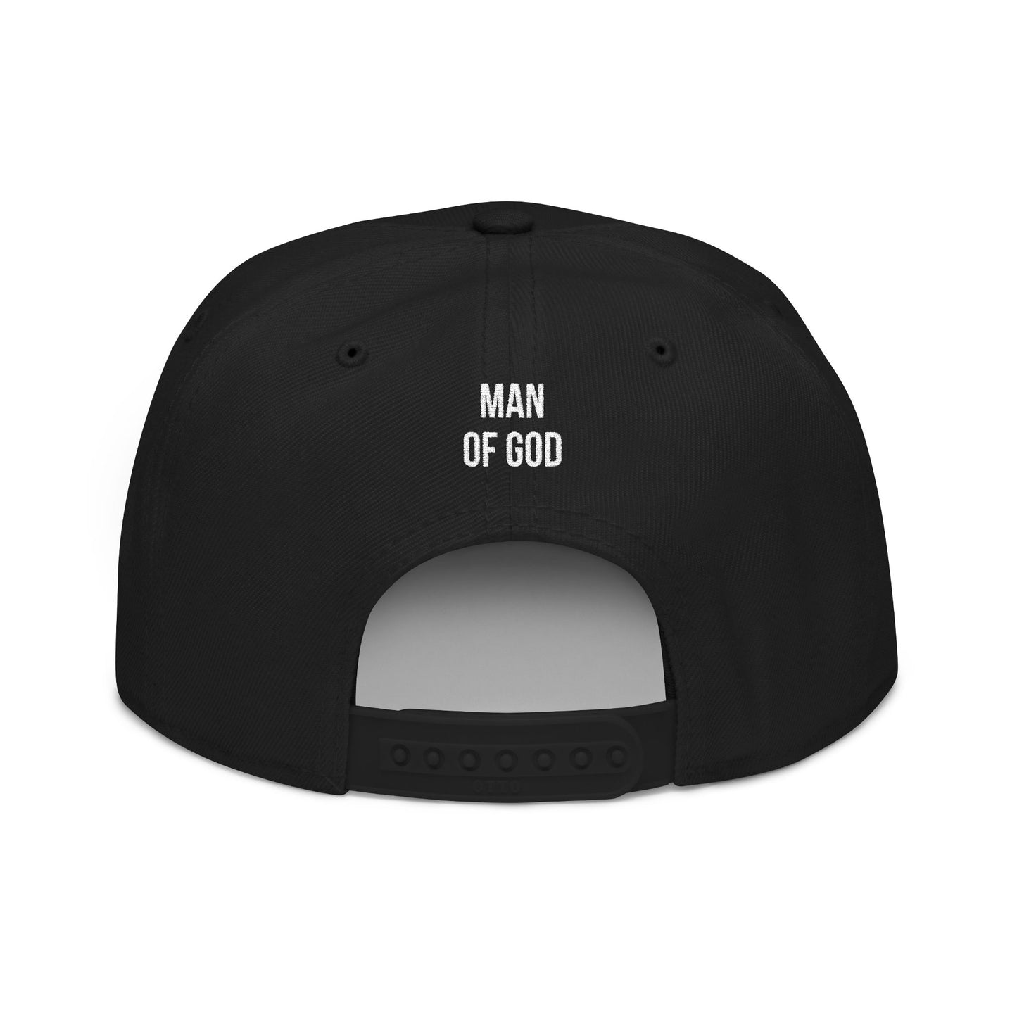 Man of God Embroidered Snapback Cap