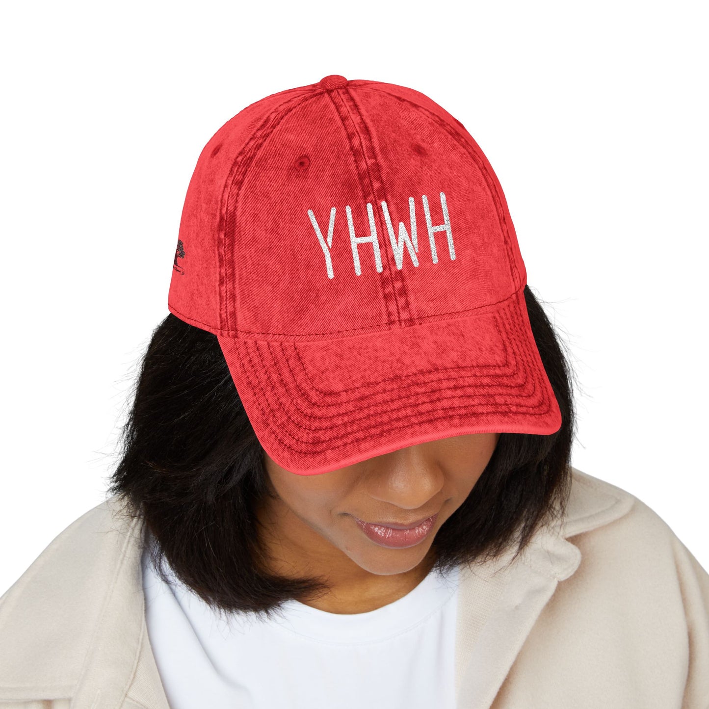 YHWH Vintage Embroidered Dad Hat