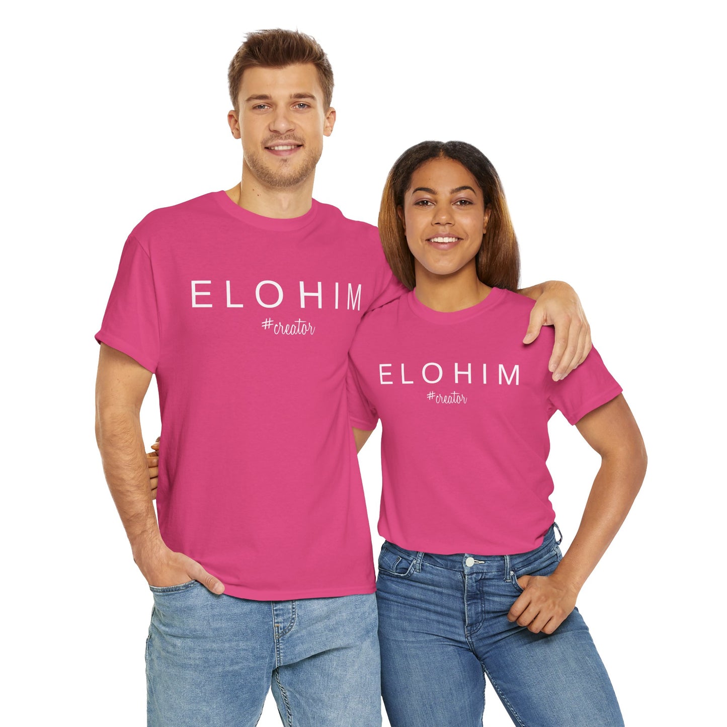 Elohim Unisex Heavy Cotton Tee